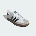 Adidas Samba (Blanco / líneas negras)