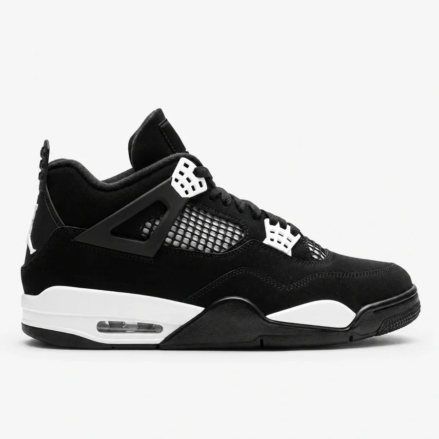 Jordan Retro 4 Negro Blanco