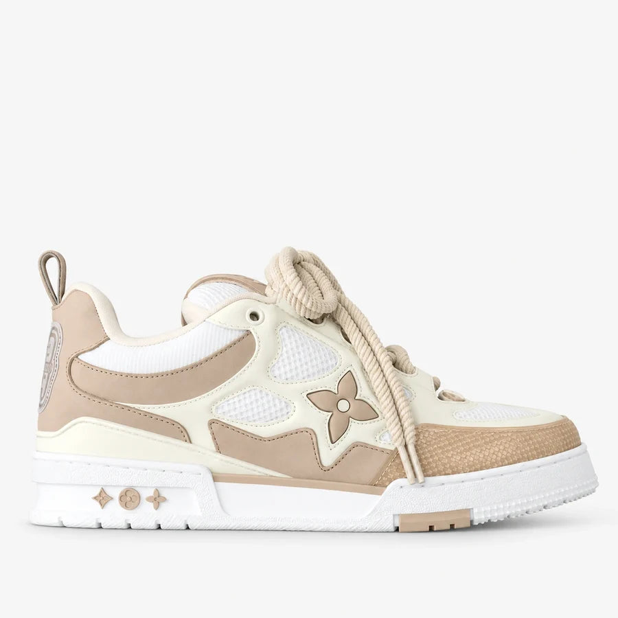 LOUIS VUITTON SKATE BEIGE BLANCO