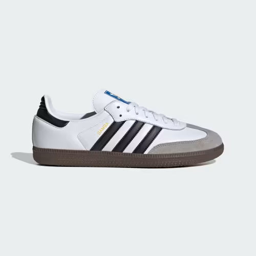 Adidas Samba (Blanco / líneas negras)